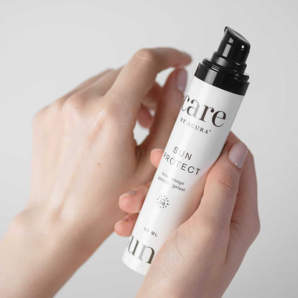 Sonnenschutz / Sun Protect Produkt-Test transparente Sonnencreme ohne weiß