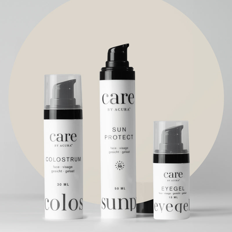 NEU Goodbye Scars Face Set Produktübersicht Colostrum, Sun Protect, Eyegel